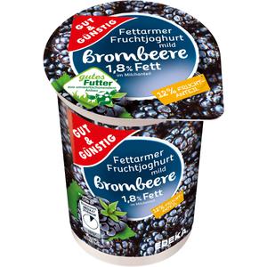 GUT&GÜNSTIGfettarmer Fruchtjoghurt 1,8% der Saison 250g