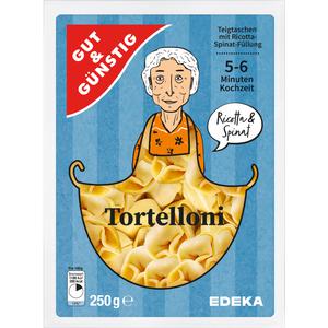 GUT&GÜNSTIG Tortelloni Ricotta & Spinat 250g