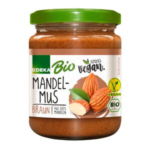 Bio EDEKA+Vegan Mandelmus braun 250g