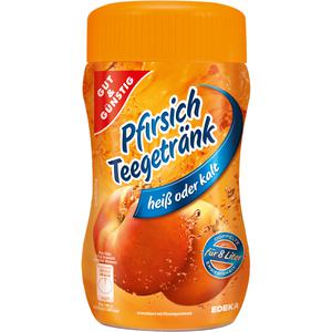 GUT&GÜNSTIG Pfirsich Teegetränk Dose 400g