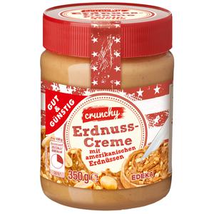 GUT&GÜNSTIG Erdnuss-Creme crunchy 350g