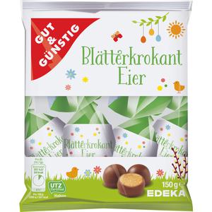 GUT&GÜNSTIG Blätterkrokant Eier 150g