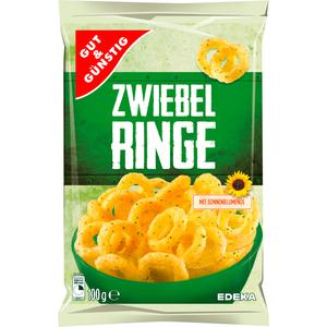 GUT&GÜNSTIG Zwiebelringe 100g