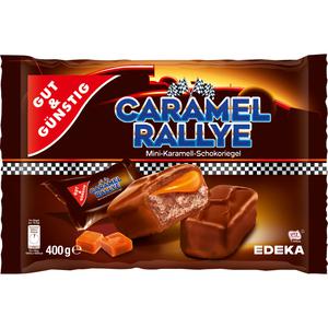 GUT&GÜNSTIG Schokoriegel Caramel 400g