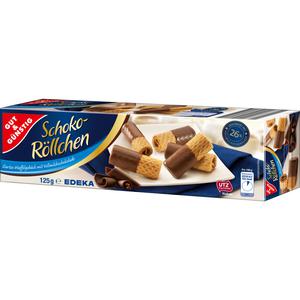 GUT&GÜNSTIG Schoko Röllchen Vollmilch 125g