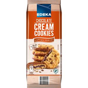 EDEKA Chocolate Cream Cookies mit flüssigem Schokoladenkern 210g