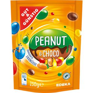 GUT&GÜNSTIG Erdnüsse bunt 250g