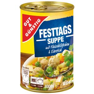 GUT&GÜNSTIG Festtagssuppe 400ml