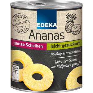 EDEKA Ananas Scheiben leicht gezuckert 567g