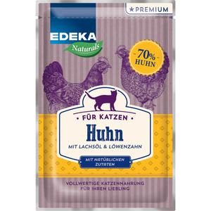 EDEKA Naturals Cat Huhn und Löwenzahn mit Lachsöl 85g