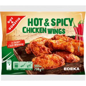 GUT&GÜNSTIG Chicken Wings Hot&Spicy 750g