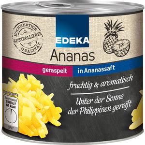 EDEKA Ananas geraspelt 432g