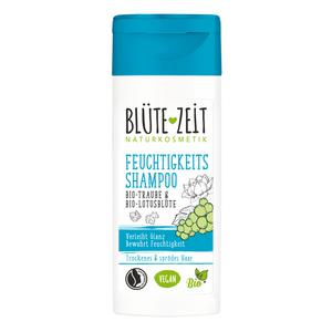 BLÜTEZEIT Shampoo Feuchtigkeit Bio-Traube Bio-Lotusblüte 50ml