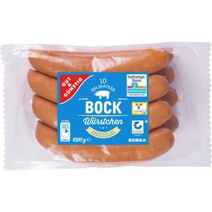 GUT&GÜNSTIG Bockwurst 1000g QS