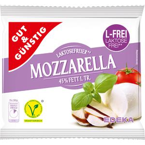 GUT&GÜNSTIG Mozzarella Kugel laktosefrei 45% 250g VLOG