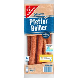 GUT&GÜNSTIG Pfefferbeißer geräuchert 300g QS