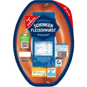 GUT&GÜNSTIG Schinkenfleischwurst 650g QS