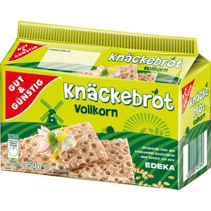 GUT&GÜNSTIG Knäckebrot Vollkorn 250g