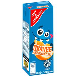 GUT&GÜNSTIG Orangen-Fruchtsaft-Getränk 0,2l