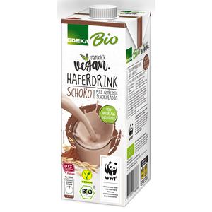 Bio EDEKA+Vegan Haferdrink Schoko 1l