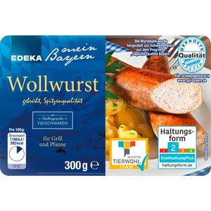 EDEKA mein Bayern Wollwurst 300g QS GQB