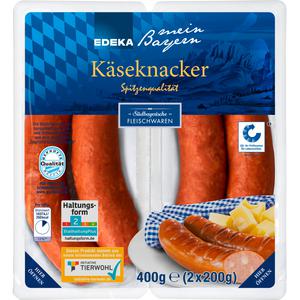 EDEKA mein Bayern Käseknacker 2x200g QS GQB