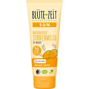 BLÜTEZEIT Wasserfeste Sonnenmilch Bio Mango LSF 20 200ml