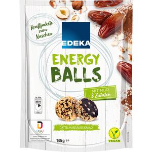 EDEKA Energy Balls Datteln Haselnuss Kakao 145g