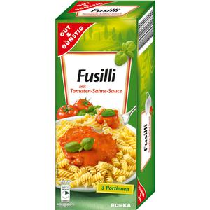 GUT&GÜNSTIG Fussili mit Tomaten-Sahne-Sauce 375g