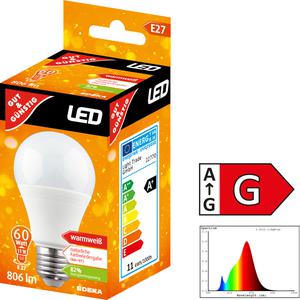 GUT&GÜNSTIG LED-Birne E27 806lm 2700K A+ 11W