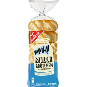 GUT&GÜNSTIG Milchbrötchen 12ST 480g