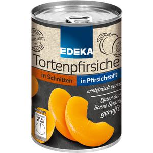 EDEKA Tortenpfirsiche in Pfirsichsaft 410g