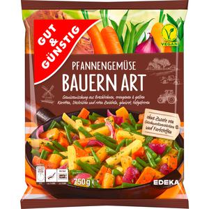 GUT&GÜNSTIG Pfannengemüse Bauern Art 750g