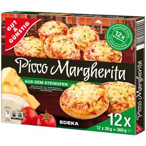 GUT&GÜNSTIG Mini Pizza Margherita 12x30g