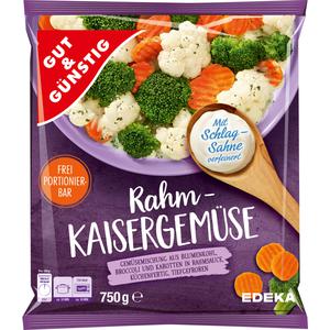 GUT&GÜNSTIG Rahm-Kaisergemüse 750g