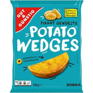 GUT&GÜNSTIG Potato Wedges 750g