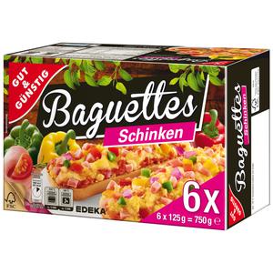 GUT&GÜNSTIG Baguettes Schinken 6ST 750g