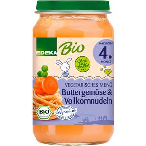 Bio EDEKA Buttergemüse&Vollkornnudeln ab dem 5.Monat 190g