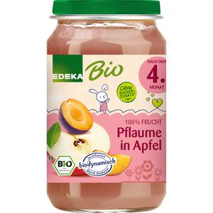 Bio EDEKA Pflaume in Apfel ab dem 5.Monat 190g