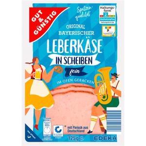 GUT&GÜNSTIG Bayerischer Leberkäse 125g QS