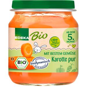 Bio EDEKA Karotte pur ab dem 5.Monat 125g