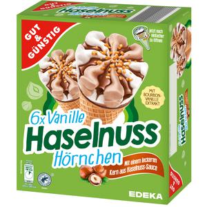 GUT&GÜNSTIG Vanille Nuss Hörnchen 6x120ml