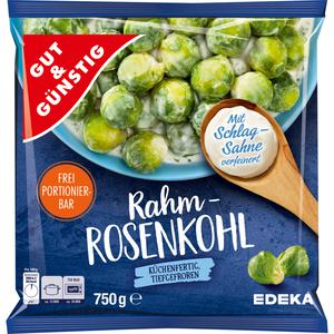 GUT&GÜNSTIG Rahm-Rosenkohl 750g