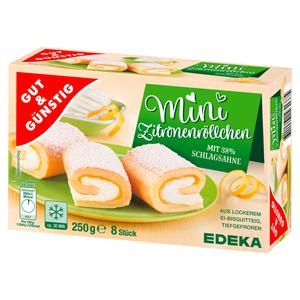GUT&GÜNSTIG Mini Zitronenröllchen 250g