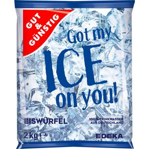 GUT&GÜNSTIG Eiswürfel 2kg