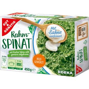 GUT&GÜNSTIG Rahmspinat 450g