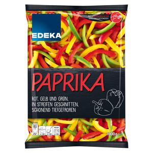 EDEKA Paprikastreifen rot/gelb/grün 1000g