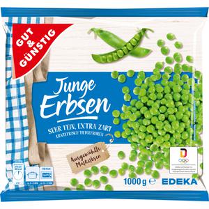 GUT&GÜNSTIG Junge Erbsen 1000g