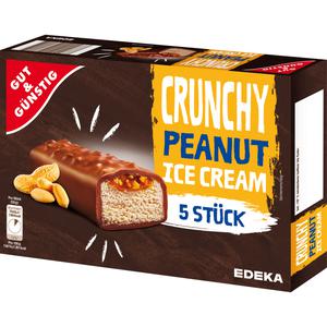 GUT&GÜNSTIG Crunchy Peanut Ice Cream 5x70ml