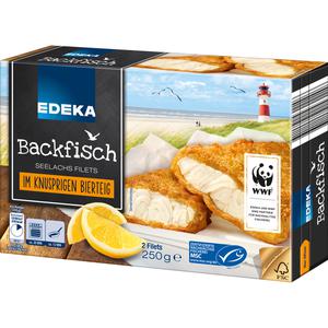 MSC EDEKA Seelachsfilet in Bierteig 250g